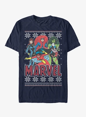 Marvel Spider-Man Sweater Heroines T-Shirt