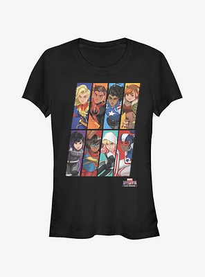 Marvel Spider-Man Box Shot Girls T-Shirt