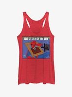 Marvel Spider-Man Life Story Girls Tank