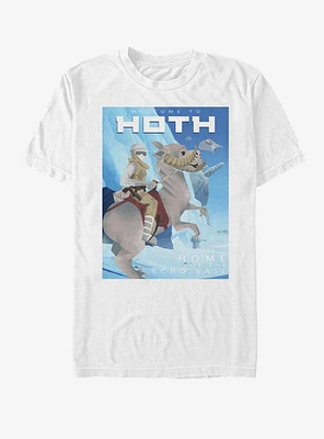 Star Wars Hoth Poster T-Shirt