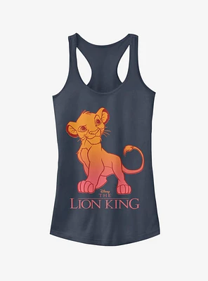 Disney The Lion King Simba Fade Girls Tank
