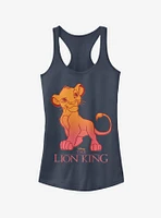 Disney The Lion King Simba Fade Girls Tank