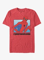 Marvel Spider-Man #yourewelcome T-Shirt