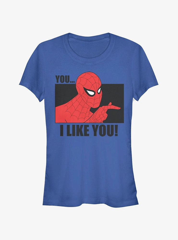 Marvel Spider-Man I Like You Girls T-Shirt