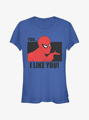 Marvel Spider-Man I Like You Girls T-Shirt