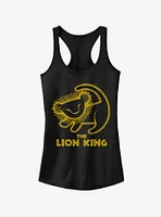 Disney The Lion King Stamp Girls Tank