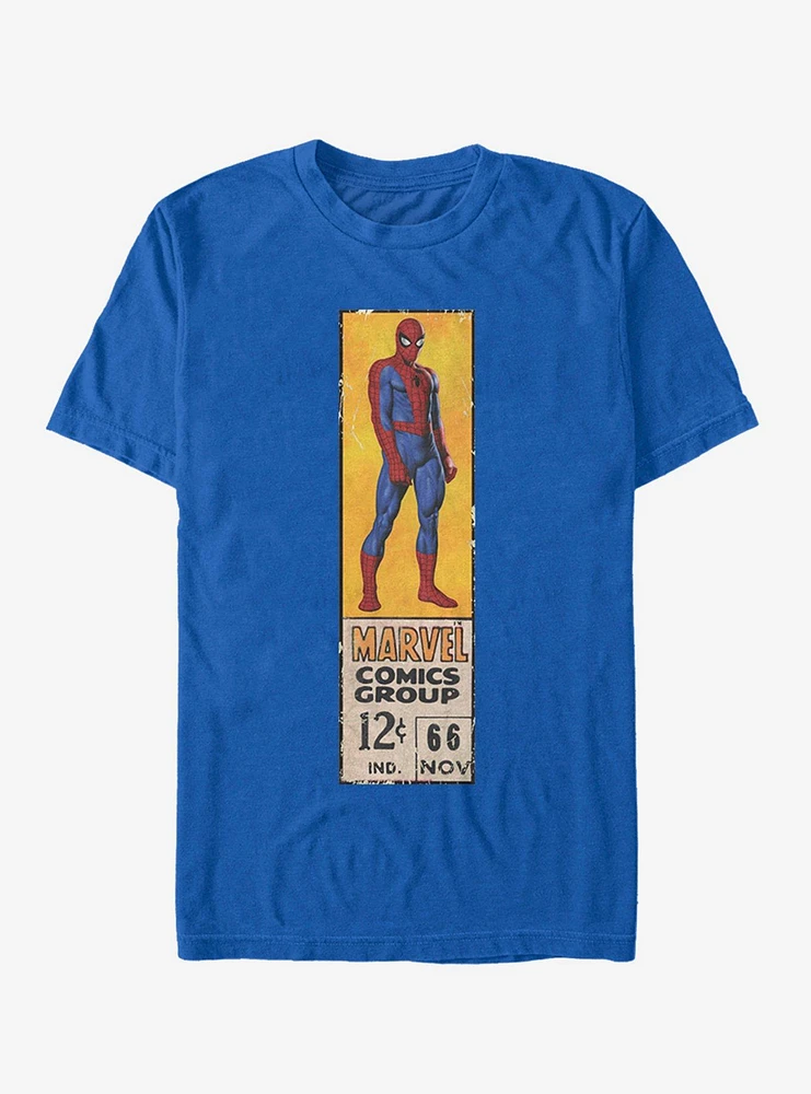 Marvel Spider-Man Vintage Label T-Shirt