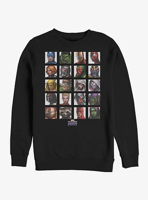 Marvel All Characters Sweatshirt