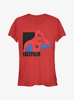 Marvel Spider-Man Facepalm Girls T-Shirt