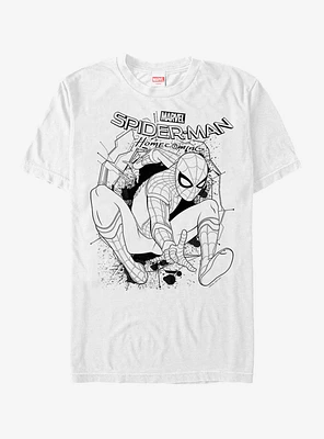 Marvel Spider-Man: Far From Home Comic Spidy T-Shirt