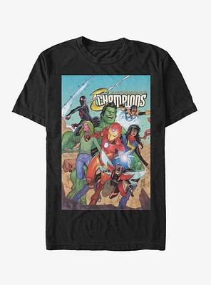 Marvel Spider-Man Champions April 18 T-Shirt