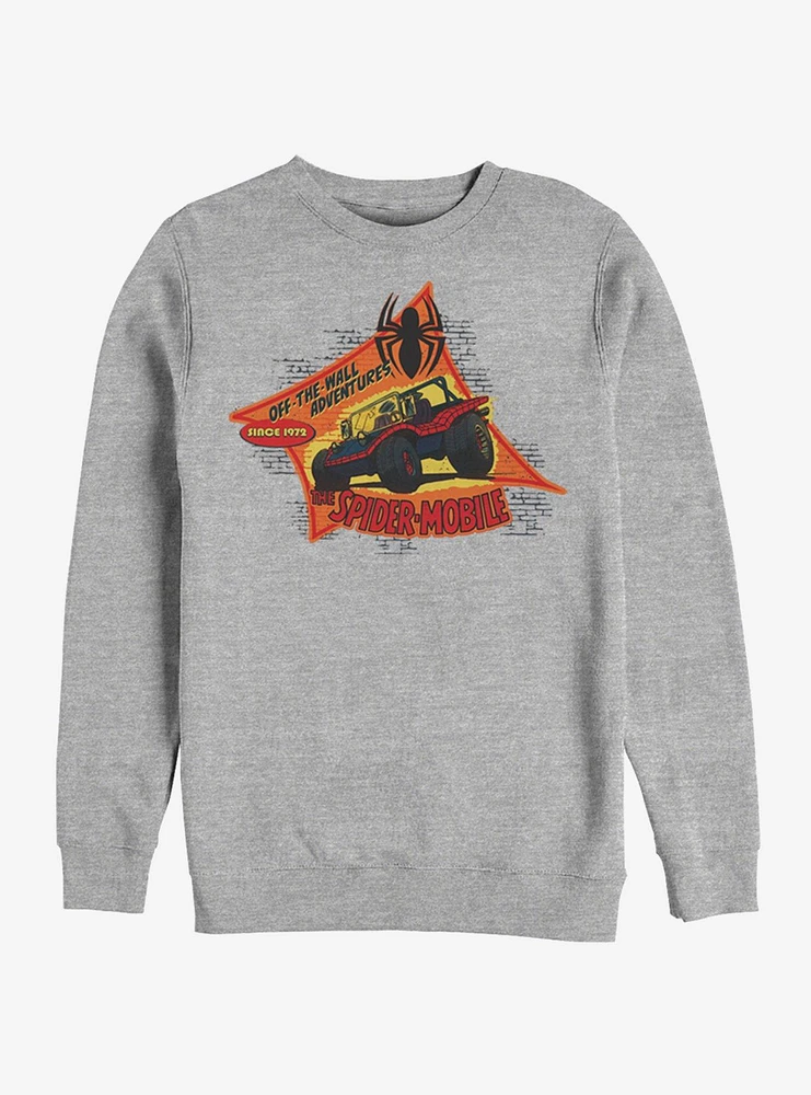 Marvel Spider-Man Spider-Mobile Adventures Sweatshirt