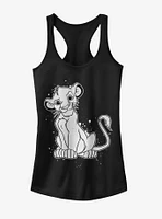 Disney The Lion King Simba Splatter Girls Tank