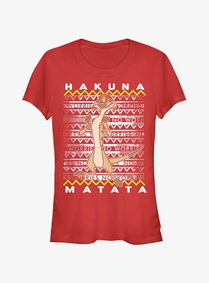 Disney The Lion King Hakuna Timon Girls T-Shirt