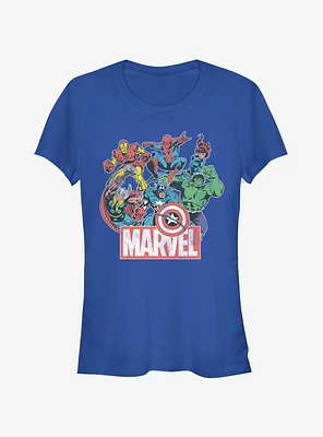 Marvel Spider-Man Heroes of Today Girls T-Shirt