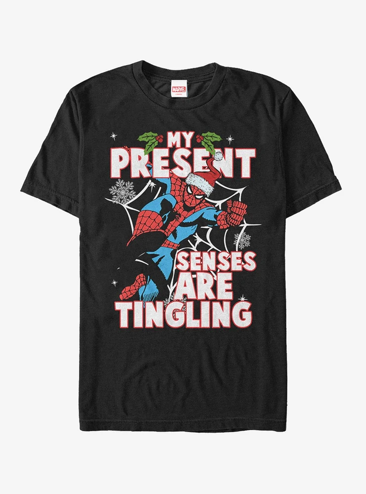 Marvel Spider-Man Present Senses T-Shirt