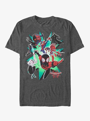 Marvel Spider-Man Group Spider-Verse T-Shirt