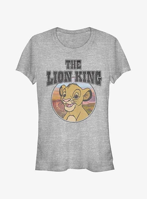 Disney The Lion King Retro Simba Girls T-Shirt