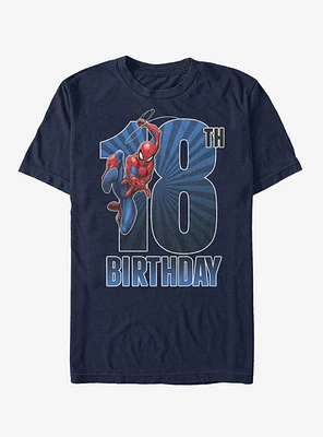 Marvel Spider-Man 18th Bday T-Shirt