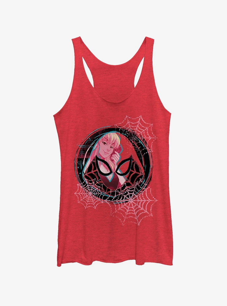 Marvel Spider-Man: Into The Spider-Verse Spider-Gwen Blonde Gwen Girls Tank