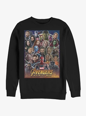 Marvel Avengers Infinity War Together To Fight Sweatshirt