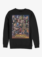 Marvel Avengers Infinity War Together To Fight Sweatshirt