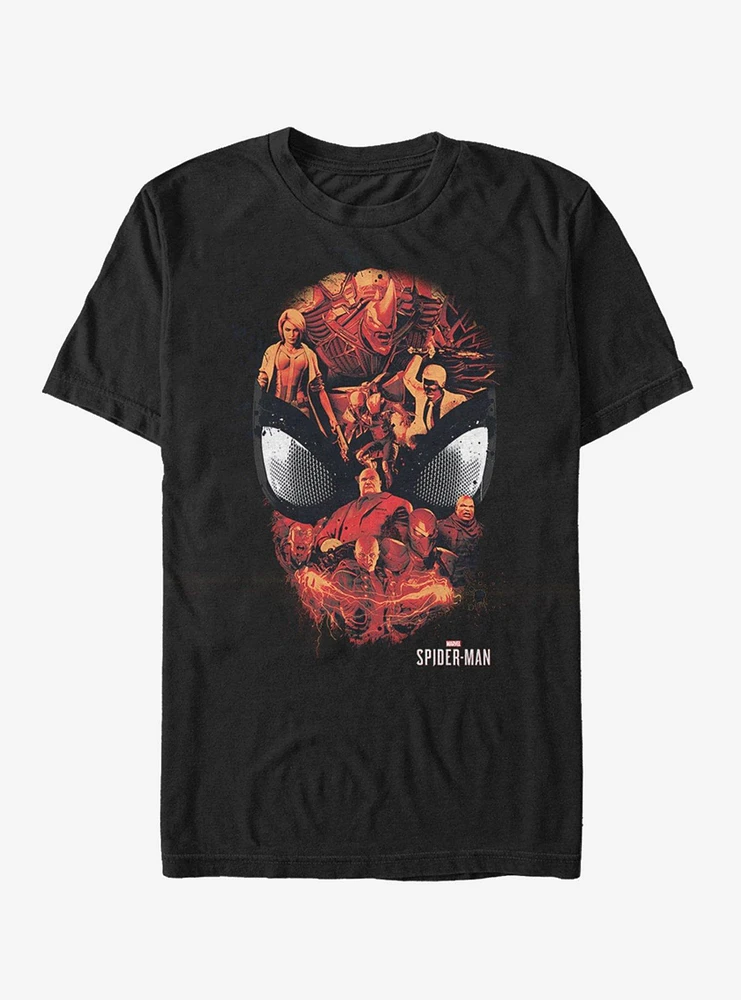 Marvel Spider-Man Spider Villains T-Shirt