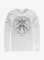 Marvel Spider-Man Vitruvian Spider Long-Sleeve T-Shirt