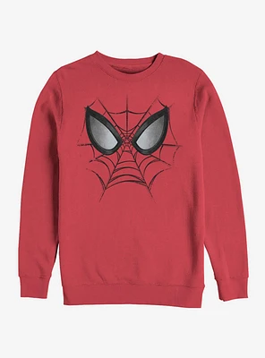 Marvel Spider-Man Web Face Sweatshirt