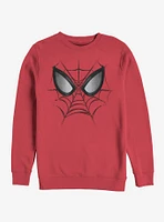 Marvel Spider-Man Web Face Sweatshirt