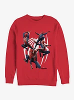 Marvel Spider-Man All Sweatshirt