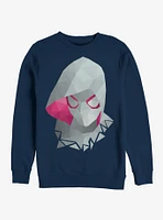 Marvel Spider-Man: Into The Spider-Verse Spider-Gwen Poly Spider Gwen Sweatshirt