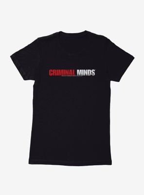 Criminal Minds Logo Womens T-Shirt