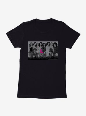 The L Word Series Title Screen Womens T-Shirt