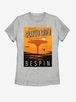 Star Wars Bespin Poster Womens T-Shirt