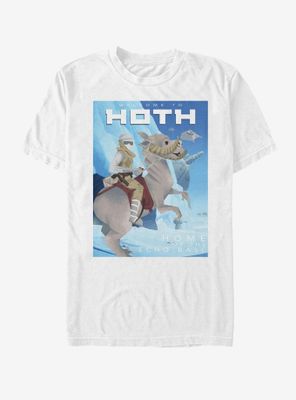 Star Wars Hoth Poster T-Shirt