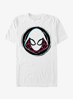 Marvel Spider-Man: Into The Spider-Verse Spider-Gwen Badge T-Shirt