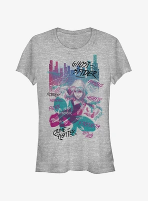 Marvel Spider-Man Gwen City Girls T-Shirt