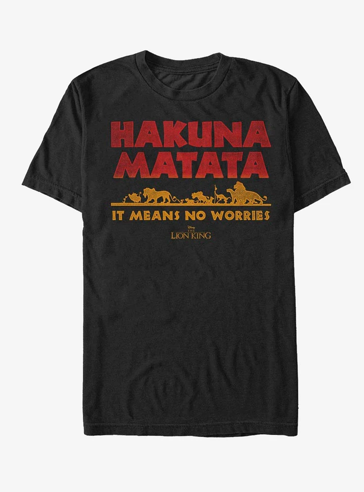 Disney The Lion King Horizon Matata T-Shirt