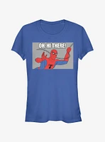 Marvel Spider-Man Oh Hi There Girls T-Shirt