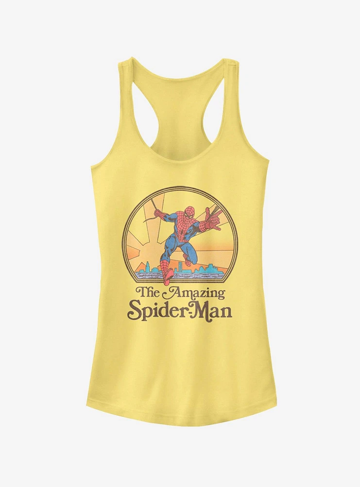 Marvel Spider-Man Amazing 70'S Girls Tank