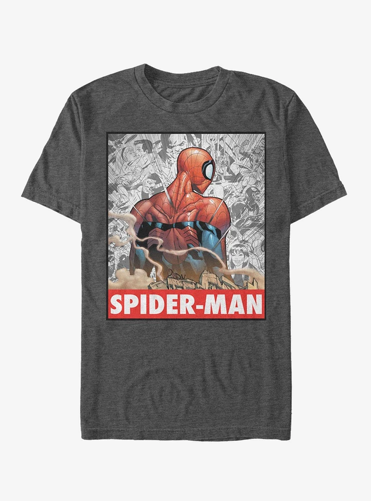 Marvel Spider-Man Obey T-Shirt