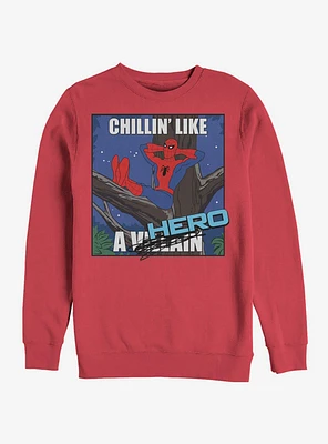 Marvel Spider-Man Chillin' Hero Sweatshirt