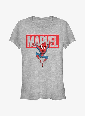 Marvel Spider-Man Brick Spidey Girls T-Shirt