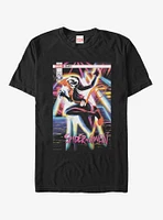 Marvel Spider-Man: Into The Spider-Verse Spider-Gwen Electro Gwen T-Shirt