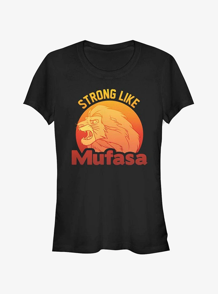 Disney The Lion King Simba Strong Like Mufasa Girls T-Shirt