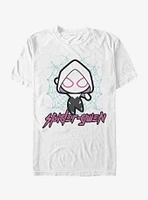 Marvel Spider-Man: Into The Spider-Verse Spider-Gwen Kawaii Gwen T-Shirt