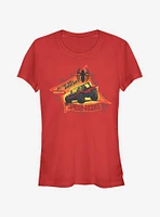 Marvel Spider-Man Spider-Mobile Adventures Girls T-Shirt