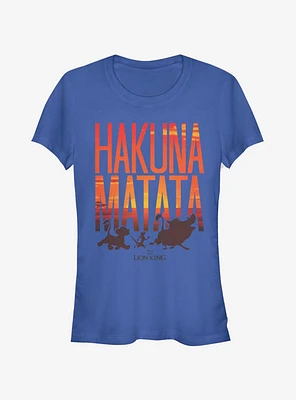 Disney The Lion King Sunset Matata Girls T-Shirt