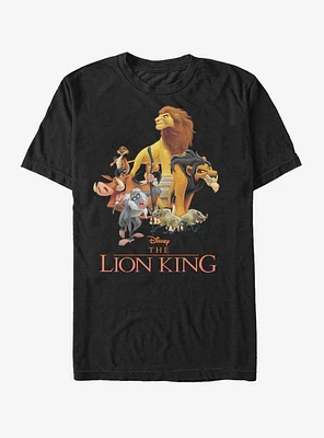 Disney The Lion King Stacked Lions T-Shirt